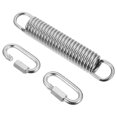 thumbnail image 1 of AURARMLET Porch Swing Spring 1 Set Heavy Duty for Home Use Silver Carbon Steel, 1 of 8
