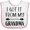 White and Pink, variant on Inktastic I Got It from My Grandma Boys or Girls Baby Bib