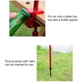 thumbnail image 1 of Mini soporte de lámpara plegable para acampar al aire libre, senderismo, barbacoa, farol, poste de luz Hugtrwg Para Estrenar, 1 of 6