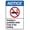 Warning Sign 4, variant on Sorry No Dogs Allowed State Health Laws Sign 8"x12" - Security Metal for Business Office Road Street Home Yard Garden Office Pet Prohibition