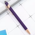 thumbnail image 7 of Solivara Velvet Zipper Pen Bag For Home Office Travel Writing Tool (G,One Size), 7 of 7
