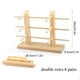 thumbnail image 4 of Jumpingount Estante para gafas de sol, soporte de exhibición de madera, soporte de escritorio para exhibición en el hogar, estante para gafas, Ropa, zapatos y accesorios Miscelánea, 4 of 6