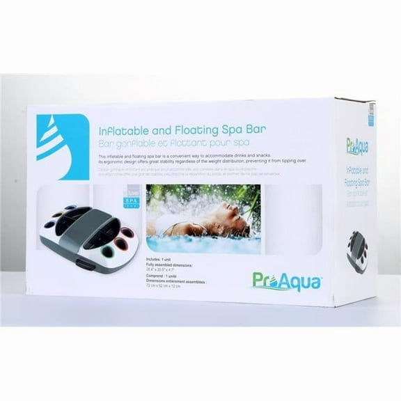ProAqua PA759480 Deluxe Inflatable Floating Spa Bar