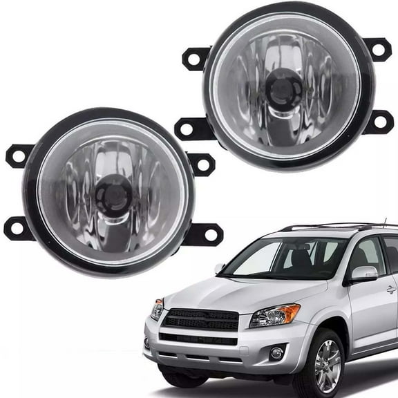 Pair of Bumper Fog Light Halogen Lamp Left Right Side For 2009-2014 Toyota Venza