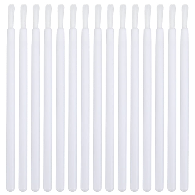 100Pcs Make Up Tools Disposable Lipstick Gloss Wands with Brush Heads