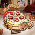 thumbnail image 2 of Boîte à Musique Mécanique Tilt-A-Whirl 3D Puzzle ROKR EA04, 2 of 5