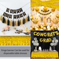 thumbnail image 3 of Decoraciones navideñas YUKL, guirnalda de oropel con flecos dorados de 12 pies x4, 3 of 6