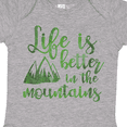 thumbnail image 4 of Inktastic Life's Better Mountains Girls Baby Bodysuit, 4 of 5