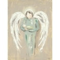 thumbnail image 2 of Reynolds, Jade 12x14 Gold Ornate Wood Framed with Double Matting Museum Art Print Titled - Angel Love, 2 of 4