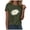 A-AG, variant on Daisy Flower Shirt for Women Crewneck Graphic Tee Short Sleeve Floral Tops (Pink, XL)