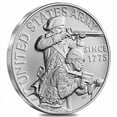 thumbnail image 4 of 1 oz U.S. Army Silver Medal (w/Box & COA), 4 of 5