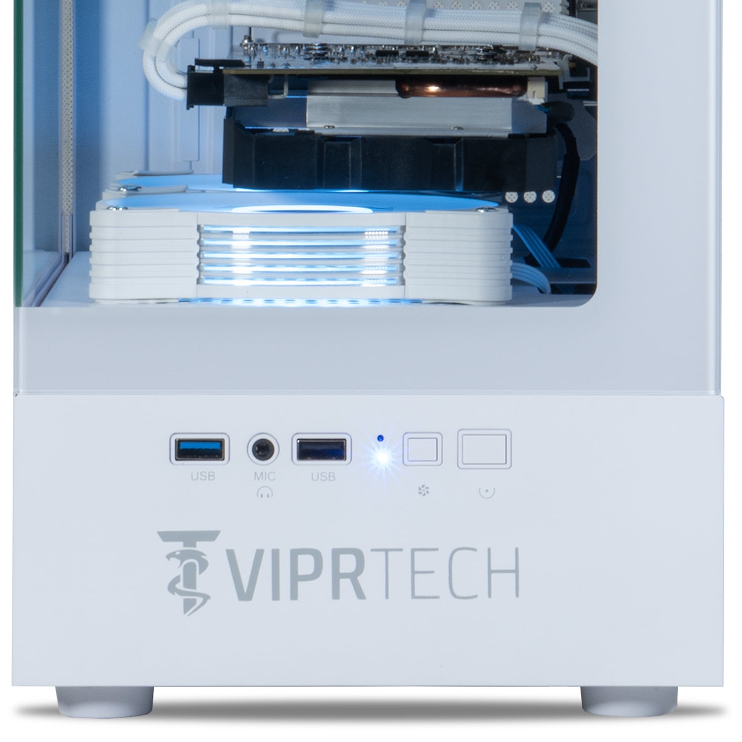 ViprTech Stryker 2.0 Gaming PC - AMD Ryzen 7 (4.1GHz), AMD RX 580 8GB, 32GB DDR4, 1TB SSD, White