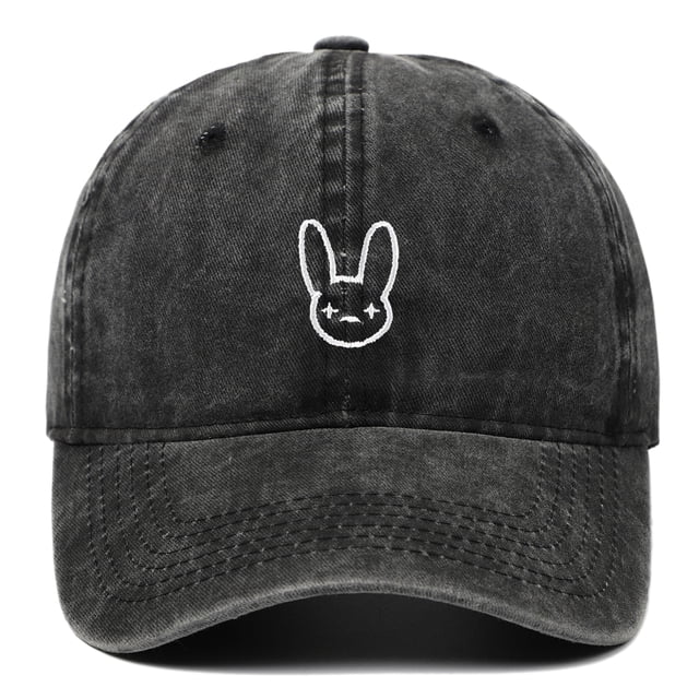 Gorra de béisbol Bads Bunny Anime para niños de 56 a 58 cm, ajustable