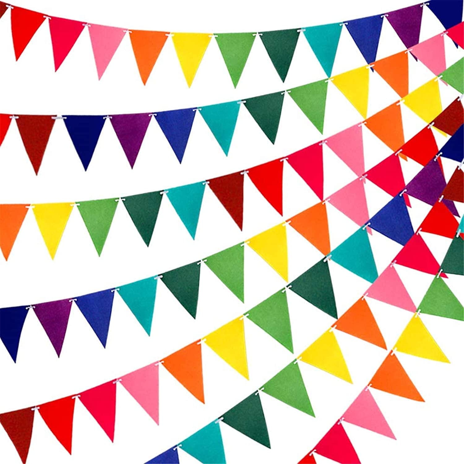Age 30 30th Birthday party bunting pennant decoration Unisex Multicolor 
