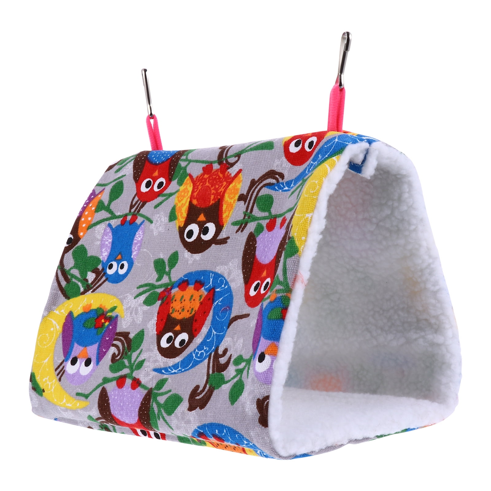 Parrot Bird Bed Birds Hammock Hanging Hut Cage Warm Nest Habitat