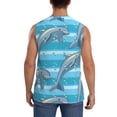 thumbnail image 4 of Balery Dolphin Camisetas sin mangas para hombre, absorbe la humedad y protege contra el mal olor.-X-Large, 4 of 7