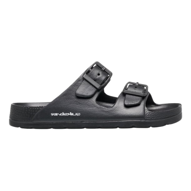 Sandalias Quiksilver Hombre Embark Rf Negro Slide Casual negro 27 MX