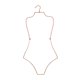 thumbnail image 3 of Percha para lencería Percha para trajes de baño Percha para trajes de baño Percha para trajes de baño Bikini pijama Oro rosa, 3 of 9