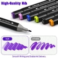 thumbnail image 2 of Juego de rotuladores con alcohol Kebuye, 48 colores, puntas dobles para dibujar, 2 of 9