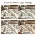 thumbnail image 7 of ODIKA 6'x9' Ultra-Soft Area Rug, Abstract Diagonal Veined Flow Streaks Symmetrical Motif Swirl Flowing Dynamic None Washable, Bare feet friendly, Silk-Touch for Guest Room, Bedroom, 7 of 7