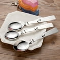 thumbnail image 3 of Portable Folding Fork Spoon Stainless Steel Outdoor Picnic Camping Tableware, 3 of 10