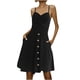 thumbnail image 1 of Vestido de mujer de moda casual de cintura media sin mangas con estampado de flores Slim Fit Strap Maxi Sexy tirantes vestido Pompotops  qyievc1192, 1 of 8
