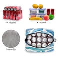 thumbnail image 4 of Insulated Crossbody Lunch Bag 10L Lunch Tote with Adjustable Shoulder Strap for Work Office Picnic Marine Organismsd, 4 of 6