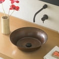 thumbnail image 2 of Native Trails Cps71 Maestro Bajo 16-1/4" Circular Copper Vessel Bathroom Sink - Copper, 2 of 3