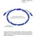 thumbnail image 2 of Bracelet for Women Healing Stones Beaded Stone Chakra Bracelets Healing Energy Jewelry Gifts Adjustable 4mm, 2 of 6