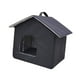 thumbnail image 2 of Casa para gatos salvajes al aire libre, refugio de invierno, cabaña plegable, tienda de campaña para cachorros, nido cálido, cama cueva para mascotas para perros 33 cm x 33 cm x 38 cm, 2 of 8