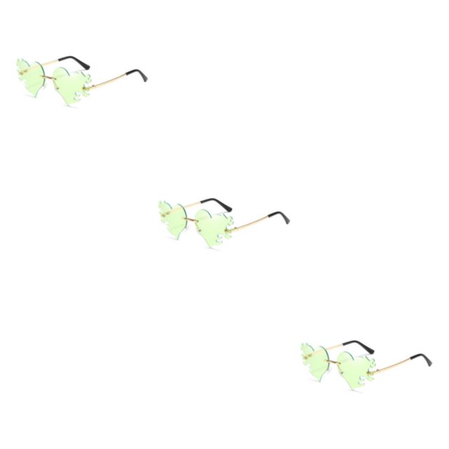 Minnieouse Gafas de sol con protección para entretenimiento y socialización Gafas de sol Gafas de sol para hombre Love Heart Gafas de sol C8 1 Type1 NO1