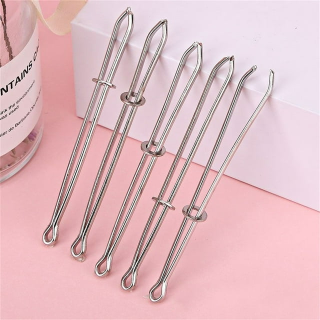 Wzzjkit Belt Threader Sewing DIY Tool Belt Guide Elastic Bands Clip Waistband Needle Guide