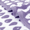 thumbnail image 4 of REGALWOVEN Cute Cartoon Hand Towel Set, 14" x 30" Pure Cotton Hand Towels, Soft Absorbent Decorative Towels for Home, Bathroom Purple 2-Piece, 4 of 5