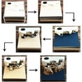 thumbnail image 6 of Time Piece Calendar 2024,3D Calendar 2024,3D Memo Pad,Desk Calendar Memo Pad With LED Lights,Tear-Off Paper DIY,Ideal for Bedroom/Office/Reading Room/Studio (B), 6 of 6