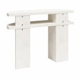 thumbnail image 6 of Daytona Modern Console Table, Faux Plaster, 6 of 9