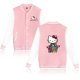 thumbnail image 4 of Chaqueta con estampado de Hello Kitty Hello Kitty de dibujos animados, uniforme deportivo informal de béisbol para niños medianos y grandes, 4 of 4