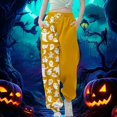 thumbnail image 2 of Mercatoo Kids Halloween Sweatpants High Waisted Cotton Bottom Sporty Active Joggers Pants Baggy 𝐀thletic Trousers with Pocket, 2 of 4