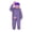 B#04-Dark Purple, variant on ZHANGDER Big Mouth Monster Onesie with Comb, Plush Monster Onesie Soft Plush Loungewear No Shoes