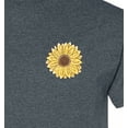 thumbnail image 4 of Inktastic Pocket Full of Sunshine Sunflower T-Shirt, 4 of 5