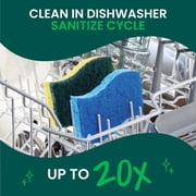 Scotch-Brite Heavy Duty Cleaning Scrub Sponge, 3 Dish Sponges