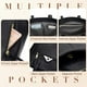 thumbnail image 4 of Bolso de mano Missnine para mujer, bolso de piel negro, 4 of 7