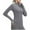 Gray-01, variant on STETMN Women's Slim Workout Jackets Full Zip Fleece Lined Yoga Coat Crop Athletic Jacket with Thumb Hole