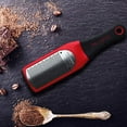 thumbnail image 2 of Microplane Artisan Series Fine Blade Cheese Grater - Red, 2 of 2