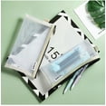 thumbnail image 3 of JLFNYA Hard Sided Pencil Case Clear Zipper, Travel Pencil Case, Clear Handheld Multifunction Pencil Pouch for Teen Student, Transparent Makeup Bagand for College Business Travel Office Adult, 3 of 7