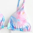 thumbnail image 4 of Swimsuits for Women Women's Tie-Dye Print Bikini, 4 of 7