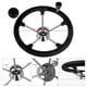 thumbnail image 3 of Vonte marino / 2 pulgadas, 5 radios, vonte de espuma de idabl con peril tapa para accesorios de Macarena Volante, 3 of 7