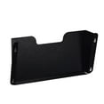 thumbnail image 2 of EASY LIFE PRODUCTS Single Unit Metal Wall Mount File Organizer Pocket File Holder Mail Organizer Office Wall Hanging Files Magazines Organizer, Black and Grey (black, letter size), 2 of 6