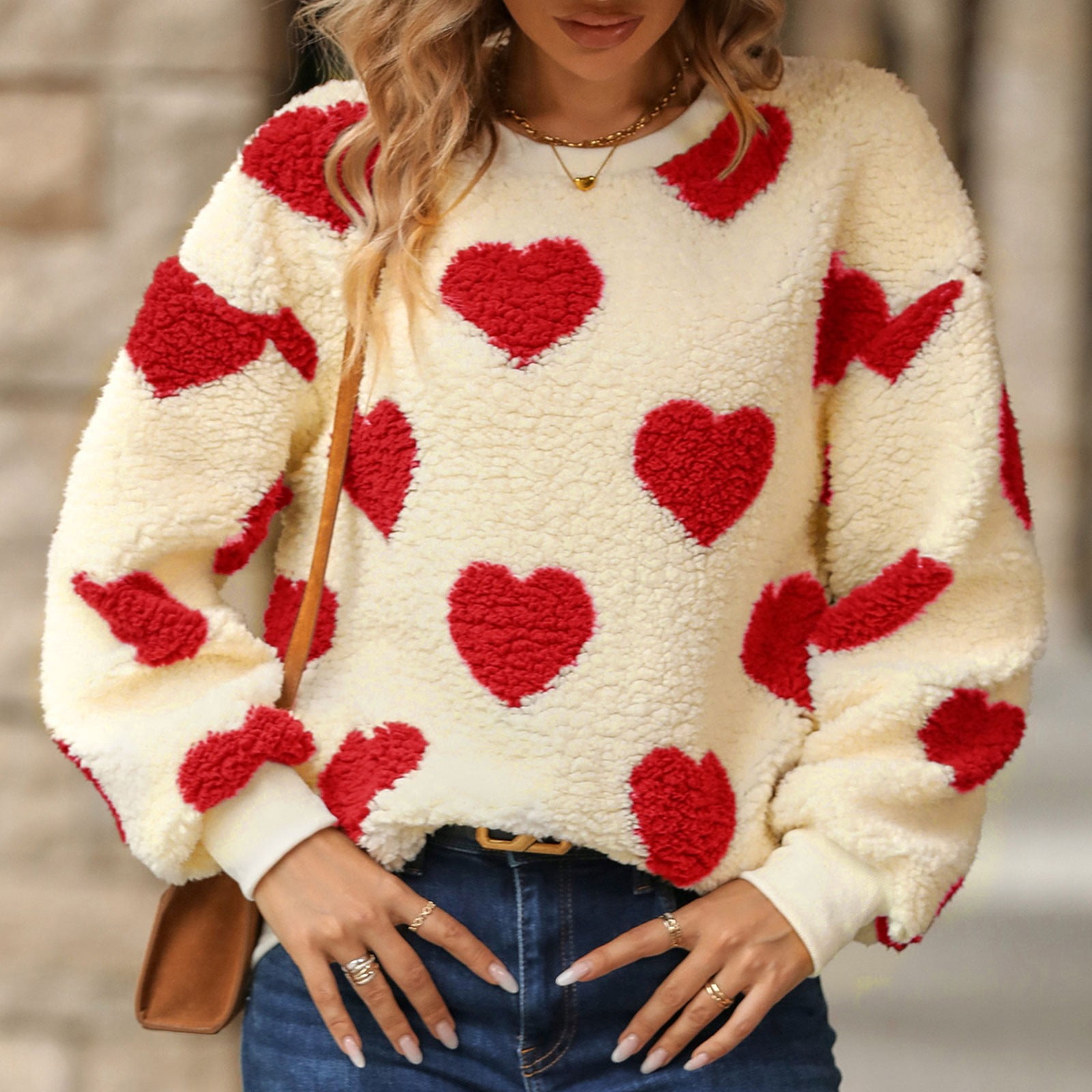 Radial Heart Knit Sweater – Pander Shirts