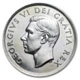 thumbnail image 2 of 1949 Canada Silver Dollar George VI AU, 2 of 2