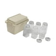 thumbnail image 3 of 6 uds tarros de especias para acampar Zulema Botella de condimentos Almacenamiento de aceite especias portátiles Beige bolsa de especias, 3 of 8